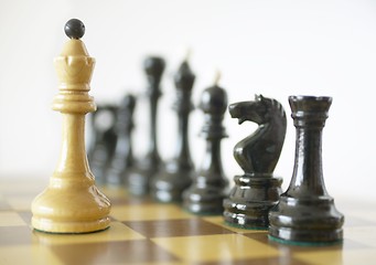 Image showing Chess queen