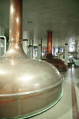 Image showing Beer factory