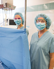 Image showing Anesthesiologist in Operating Suite