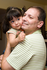 Image showing Father and daughter