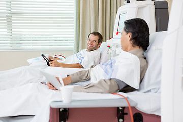 Image showing Patients Undergoing Dialysis Treatment In Hospital