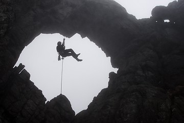 Image showing Climber