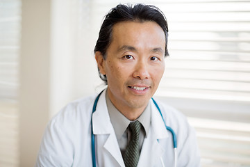 Image showing Cancer Specialist Smiling In Hospital