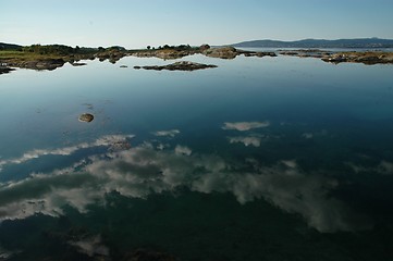 Image showing sky and sea