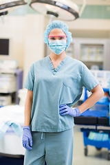 Image showing Portrait of Surgical Team Member