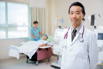 Image showing Confident Doctor on Renal Ward