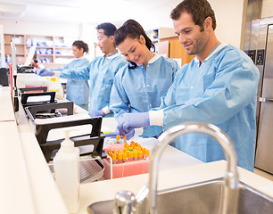 Image showing Preparing Samples for Referral