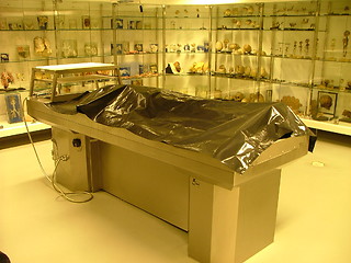 Image showing autopsy room in a medical faculty
