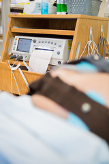 Image showing Detail of Electronic Fetal Monitor