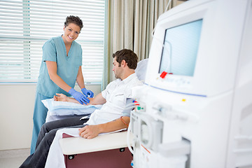 Image showing Nurse Portrait on Renal Ward