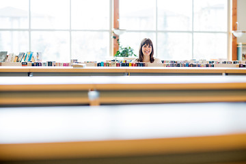 Image showing Student Smiling In Bookstore