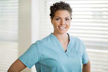 Image showing Portrait Of Happy Female Nurse