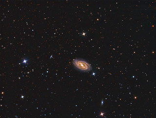 Image showing M109 barred spiral galaxy