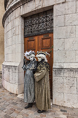 Image showing Couple Disguised