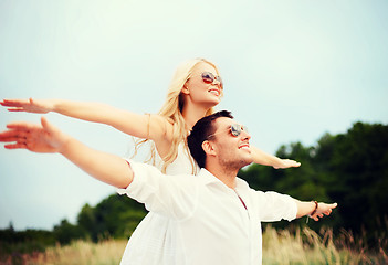 Image showing couple at seaside