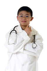 Image showing Very young doctor
