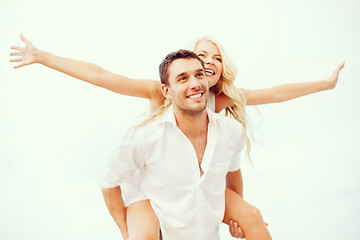 Image showing couple at seaside