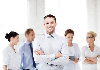 Image showing businessman in office