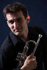 Image showing Trumpetist