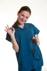 Image showing Happy healthcare worker