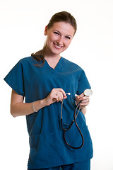 Image showing Happy healthcare worker