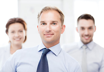 Image showing businessman in office