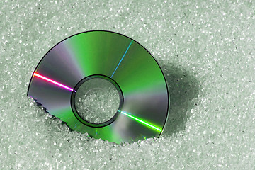 Image showing Green DVD