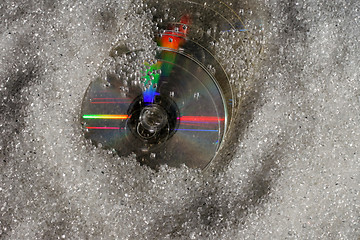 Image showing Transparent CDs