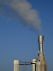 Image showing Factory pipes, pollution # 02