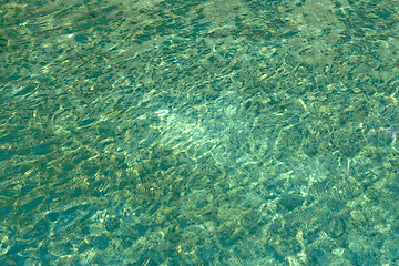 Image showing Turquoise water