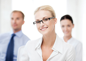 Image showing businesswoman in office