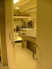 Image showing autopsy room in a medical faculty