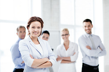 Image showing businesswoman in office