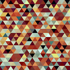 Image showing bright abstract triangles background