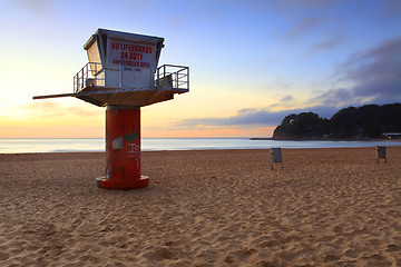 Image showing South Avoca Beach sunrise