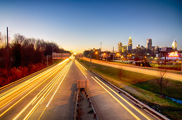 Image showing early morning in charlotte nc