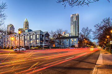 Image showing early morning in charlotte nc