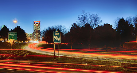 Image showing early morning in charlotte nc