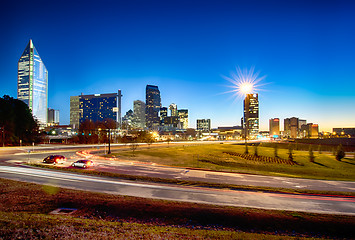 Image showing early morning in charlotte nc