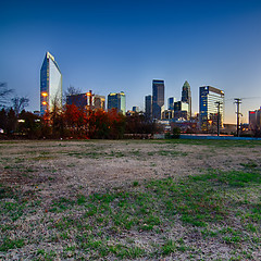 Image showing early morning in charlotte nc