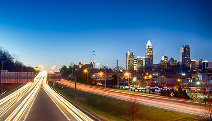 Image showing early morning in charlotte nc