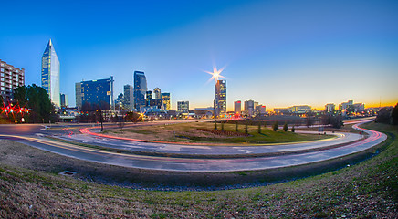 Image showing early morning in charlotte nc