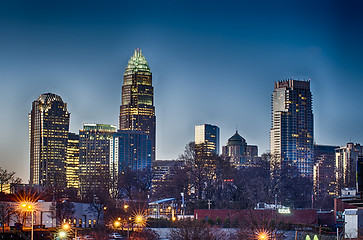 Image showing early morning in charlotte nc