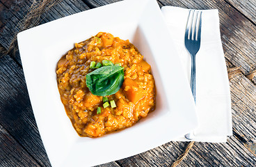 Image showing Butternut Squash Risotto