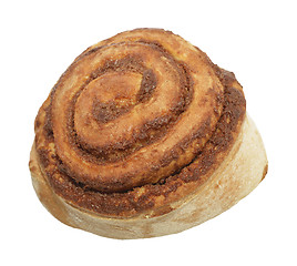 Image showing Cinnamon Roll  Isolated On White