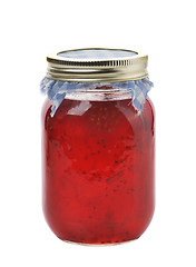 Image showing Raspberry And Rhubarb Jam