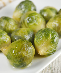 Image showing Roasted Brussels Sprouts