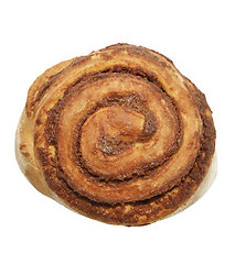 Image showing Cinnamon Roll  Isolated On White