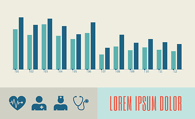 Image showing Medical Infographic.