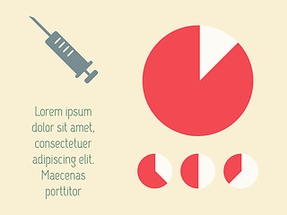 Image showing Medical Infographic.